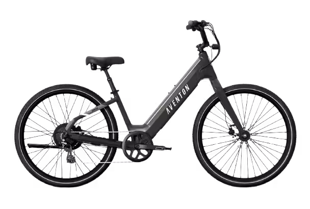 Aventon Pace 4 electric bike finished in Flint: sideview