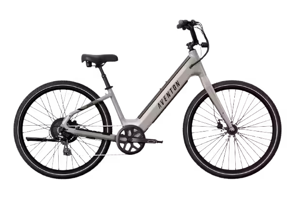 Side view of Aventon Pace 4 electric bike finished in Mica